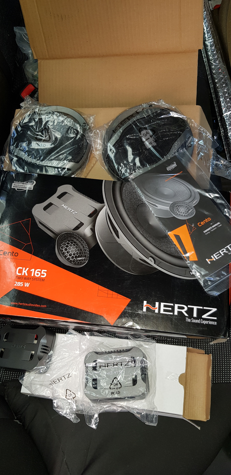 Компонентна акустика Hertz CK 165 CENRTO 3