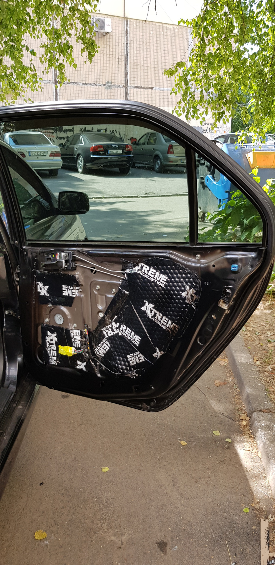 Шумовіброізоляція дверей + установка компонентної акустики Hertz CK 165 CENRTO 5