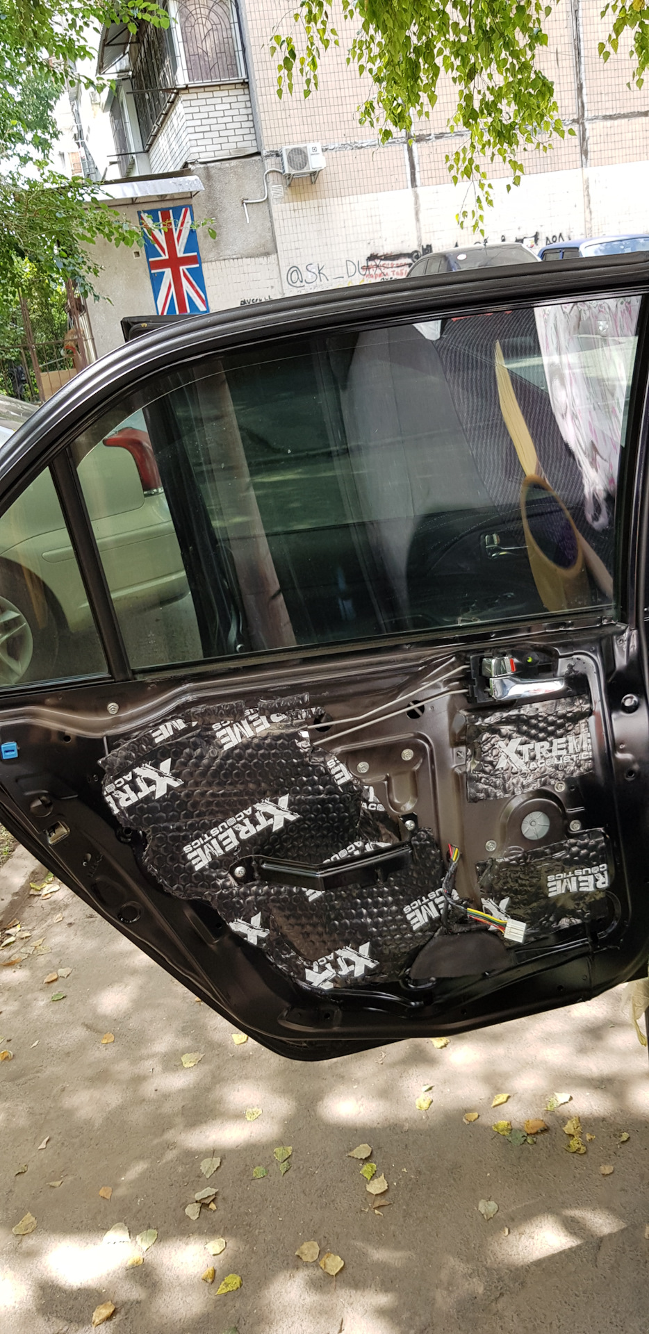 Шумовіброізоляція дверей + установка компонентної акустики Hertz CK 165 CENRTO 4