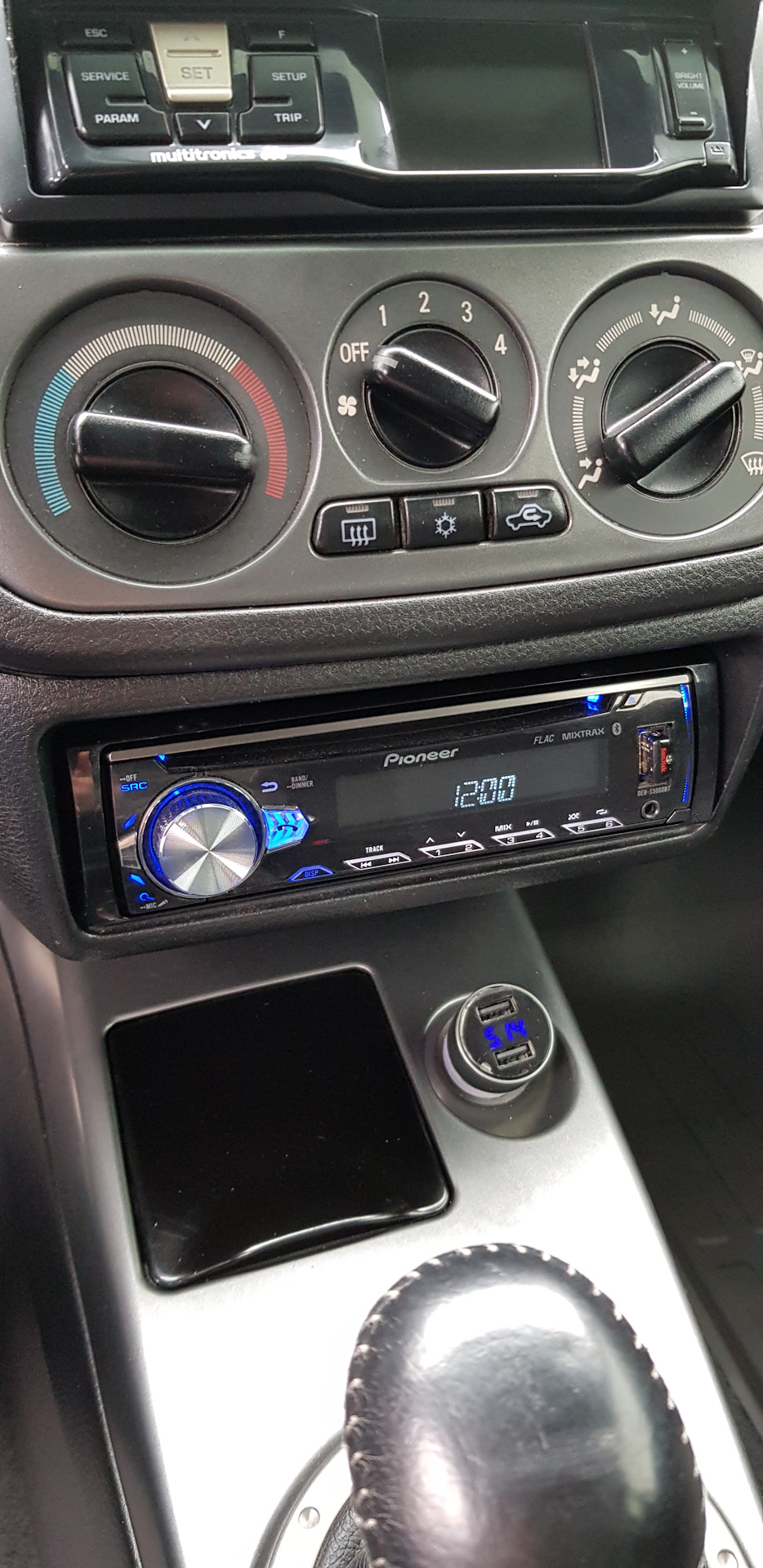 Заміна автомагнітоли на Pioneer DEH-S 5000 bt 3