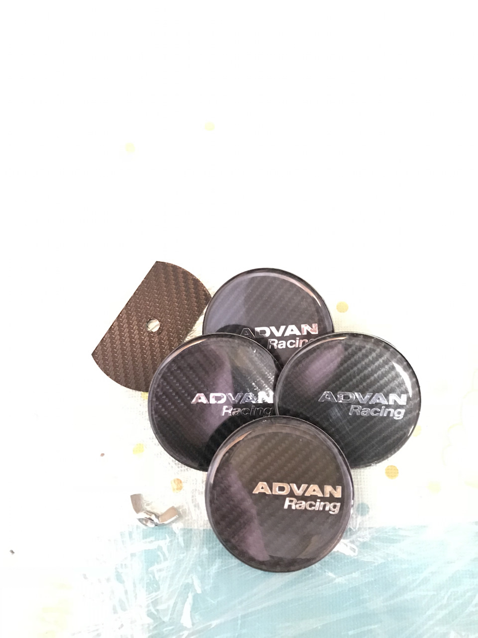 Ковпачки ADVAN RACING на нові диски 4