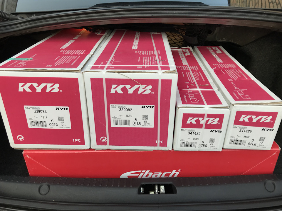 Підвіска Eibach PRO KIT+KYB Exel G 150мм 3