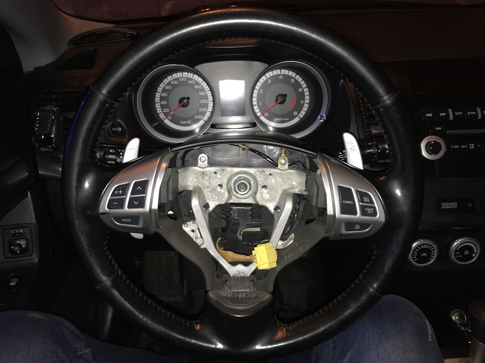 Руль EVO та довгоочікувана AIRBAG 1