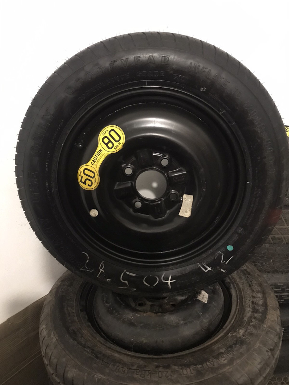 ✠ 126 ✠ Купівля докатки - 125/90 R15 GoodYear з'явилося місце в багажнику ✠ 1