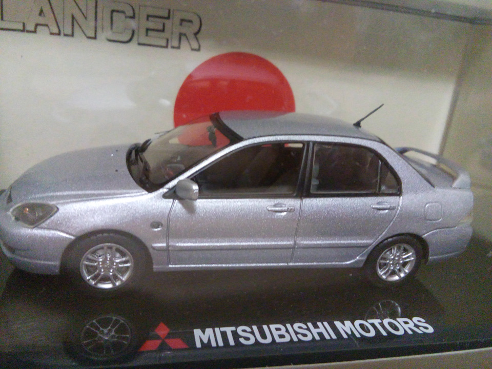 ✠ 6 ✠ Маленька копія модель Mitsubishi Lanser IX ✠ 5
