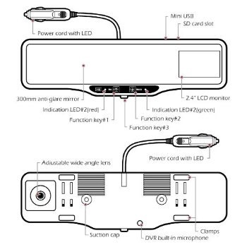Hdvr-150 Car Accident Camera Video Recorder Dvr. 3