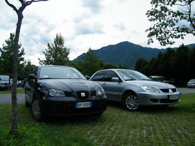 Фотосессия Mitsubishi Lancer 9 feat Seat Ibiza 5