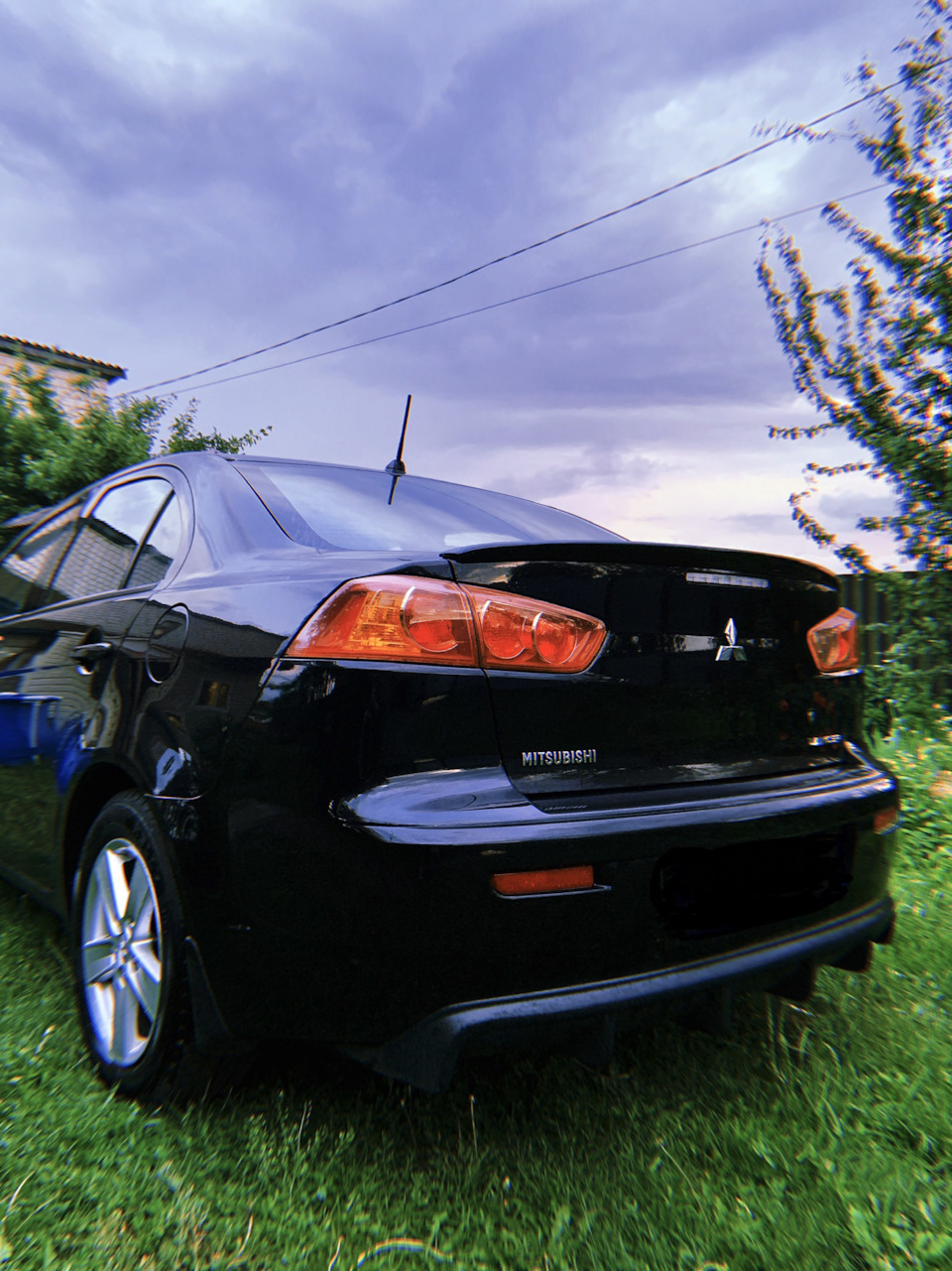Ліп спойлер Lancer X 1