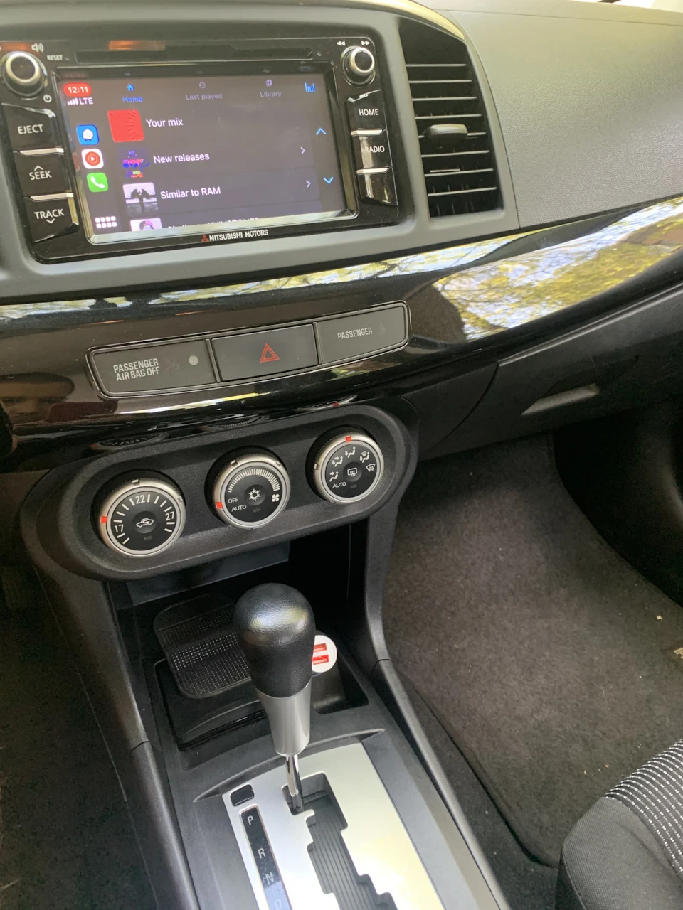 Заміна крутилок кондицконера на клімат Lancer X 10