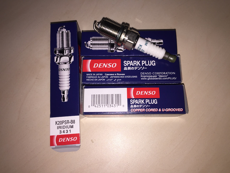 Свічки запалювання Denso Iridium K20PSR-B8 1