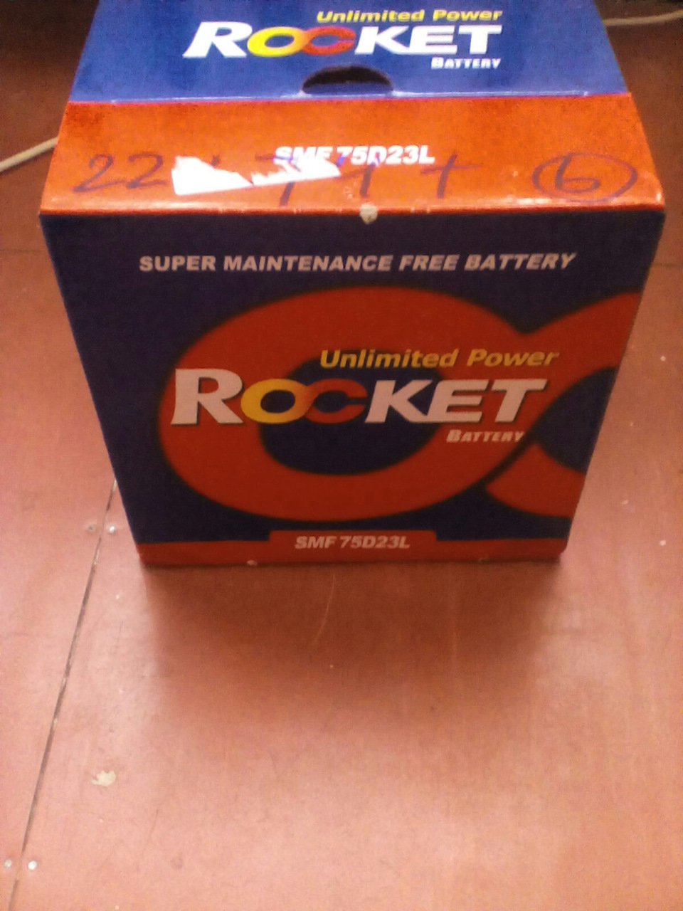 Акумулятор Rocket 75D23l 5