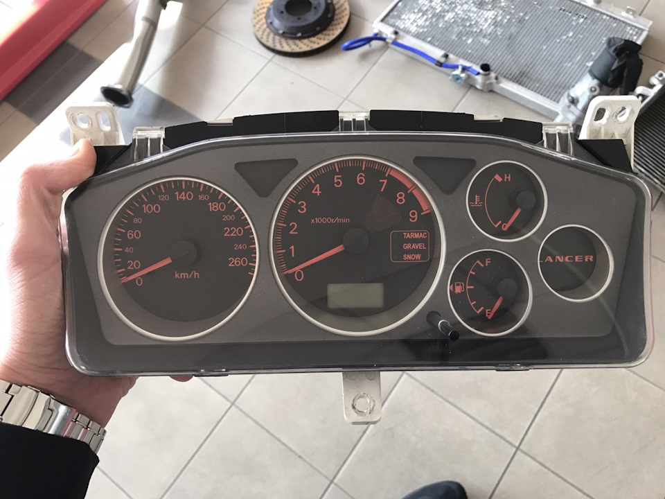 Приладова панель evo 9. Здійснилася мрія))) 1