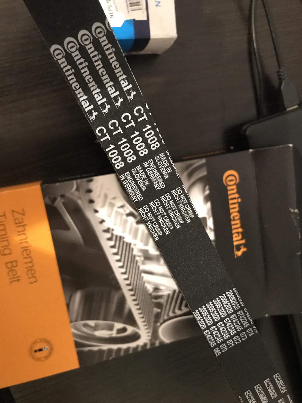 Купив Ремінь ГРМ Continental та ролик NTN 2
