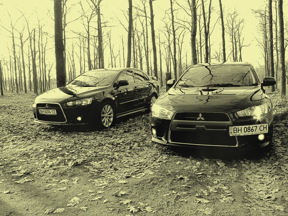 Фотосесія. Lancer X GT, Evo X, Infiniti g35 3