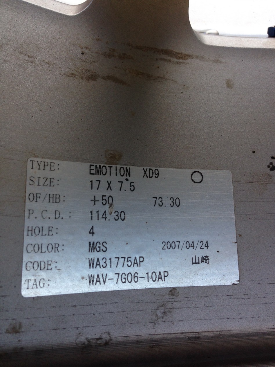 Ваша думка: WORK EMOTION XD9 R17? 2