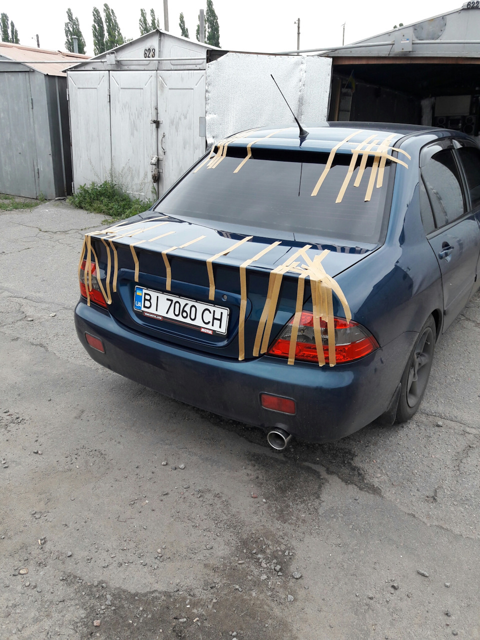 Лип спойлер, козирок 4
