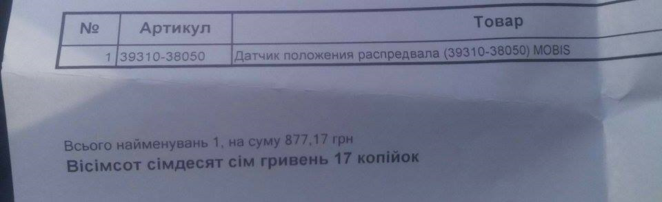 Зміна ДПРВ та подальший пошук поломки. 4
