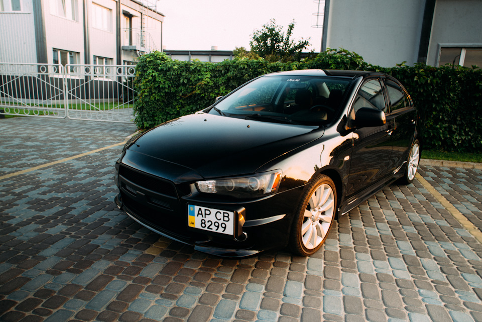 Бампер аналог evo x 2