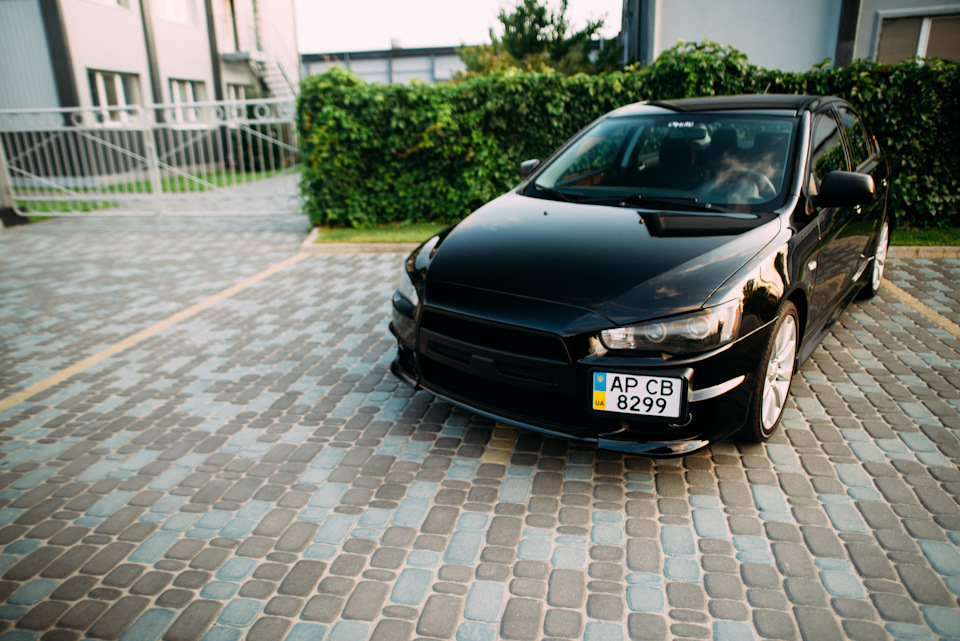 Бампер аналог evo x 5
