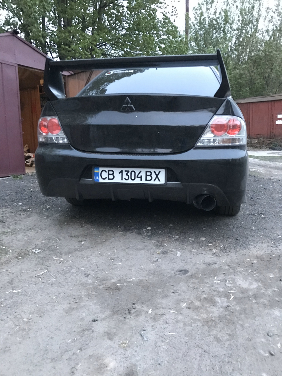 Установки кастомной Банки для lancer 9 3