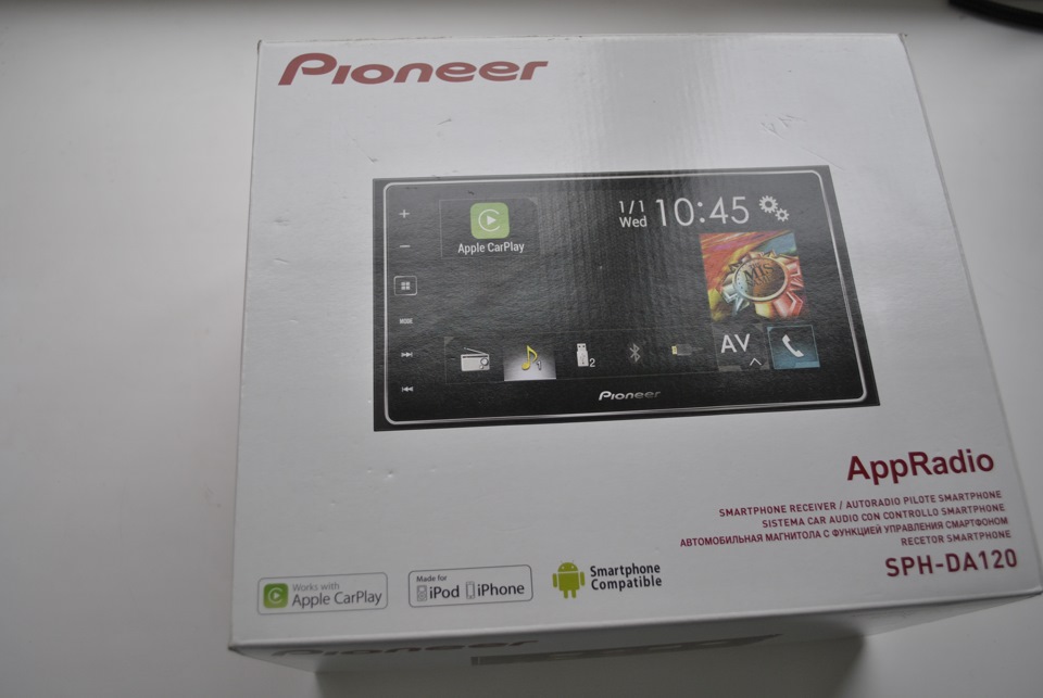 Новое ГУ Pioneer Sph-da120 1