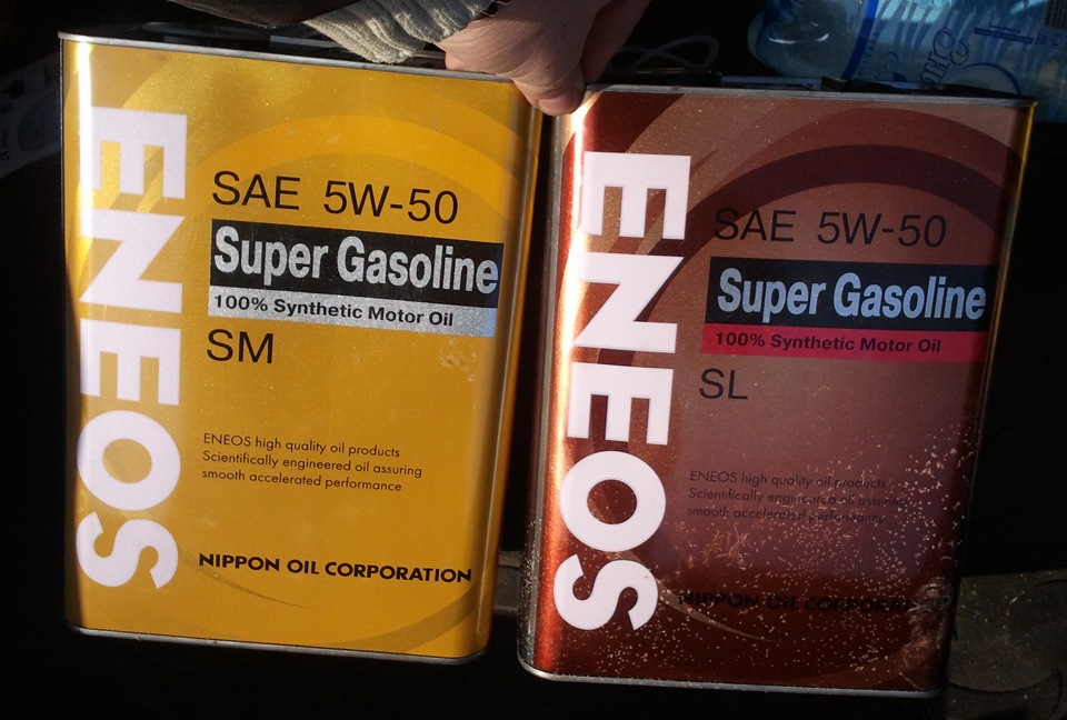 Олія ENEOS SUPER GASOLINE SM 5W50 100% Synthetic 4