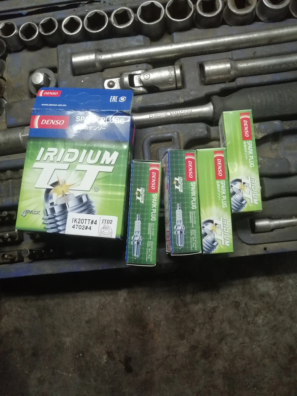 Заміна свічок Iridium