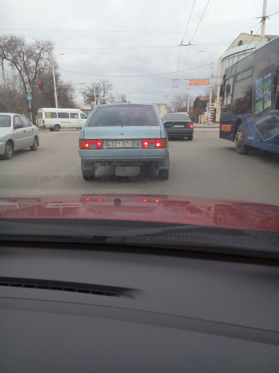 Место установки запаски у ТАЗа 1