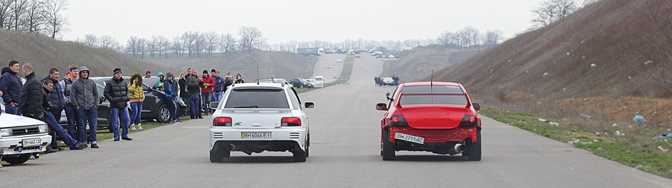 Заїзди lancer 9 (all inside evo8+evo8MR turbo+Butcher chip) vs Subaru Impreza WRX (TD0516G-boost 0.9) 2