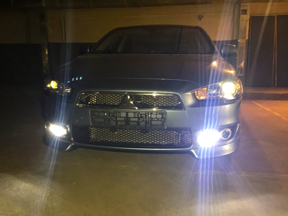 Дневні ходові вогні BGT для Mitsubishi Lancer X 2