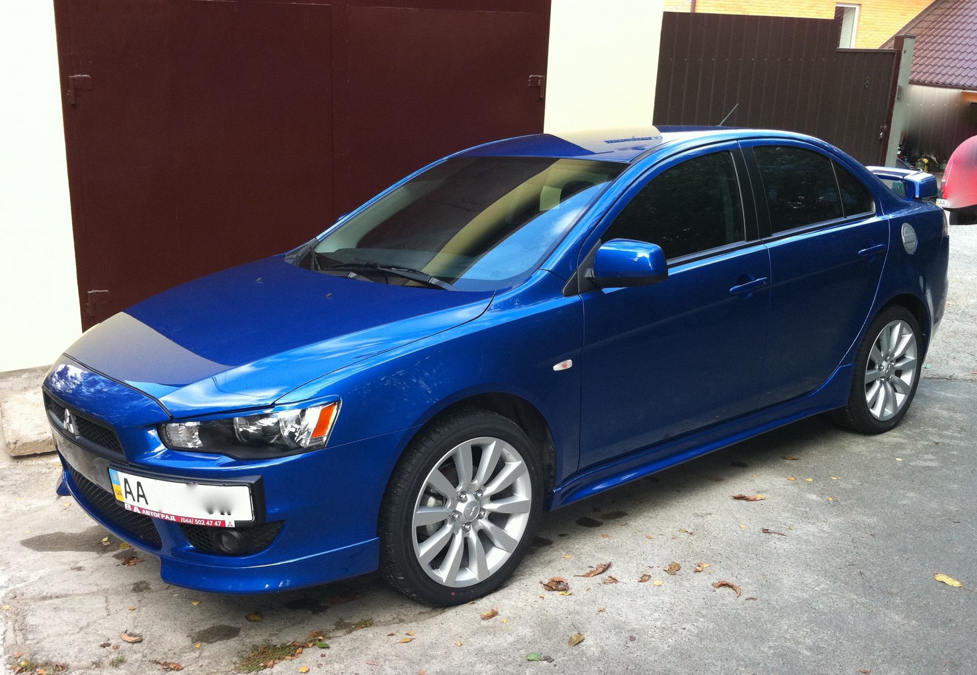 Поставил диски R18 с Lancer Ralliart 3