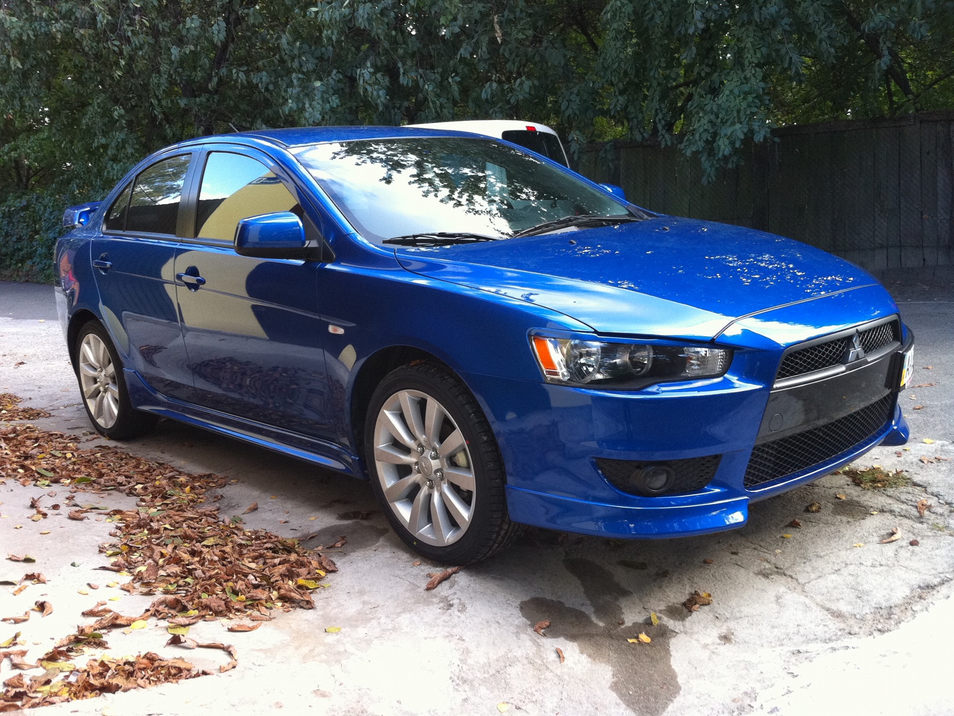 Поставил диски R18 с Lancer Ralliart 1