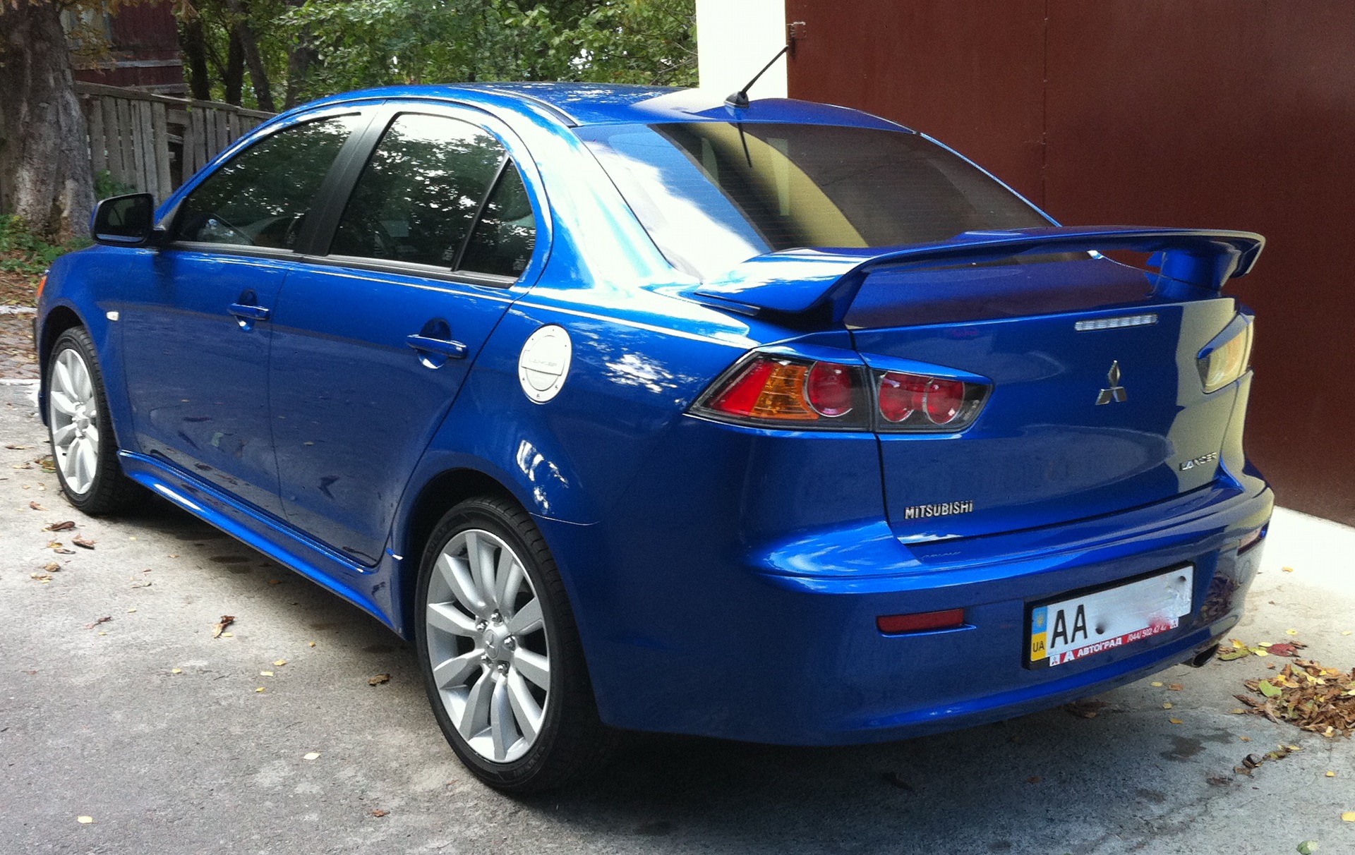 Поставил диски R18 с Lancer Ralliart 4