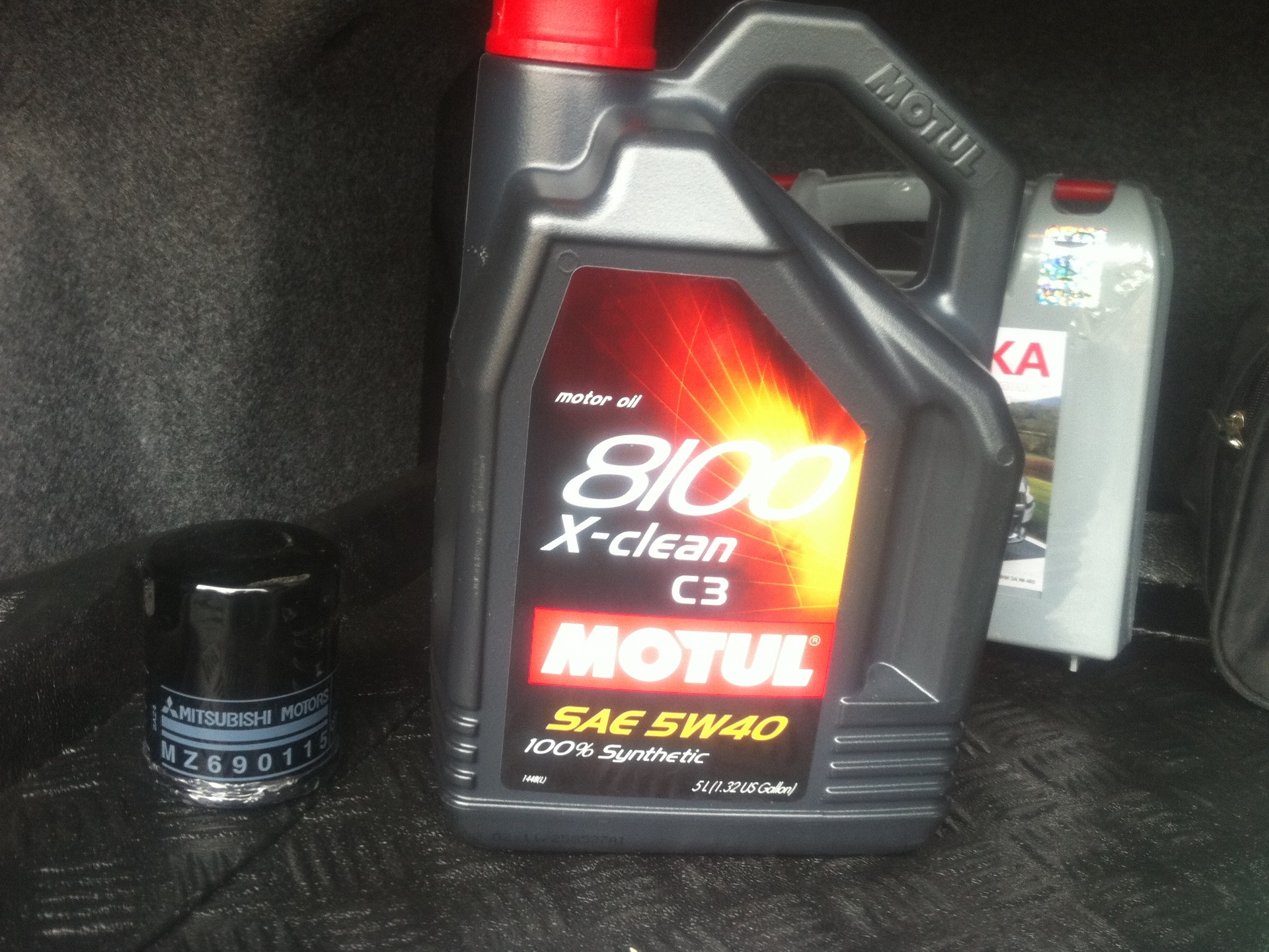 ТО 1000 Motul 8100 X-clean 5W-40 3