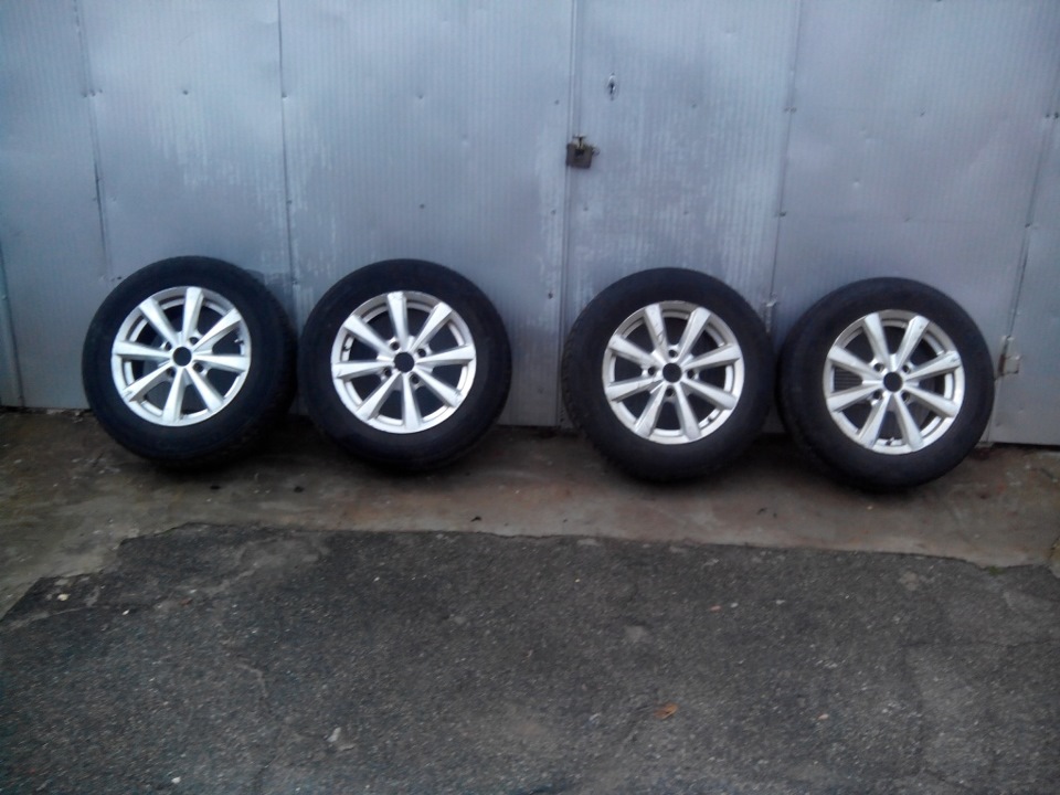 ПРОДАЛ Продам/поміняю колеса R15 4*114.3 3