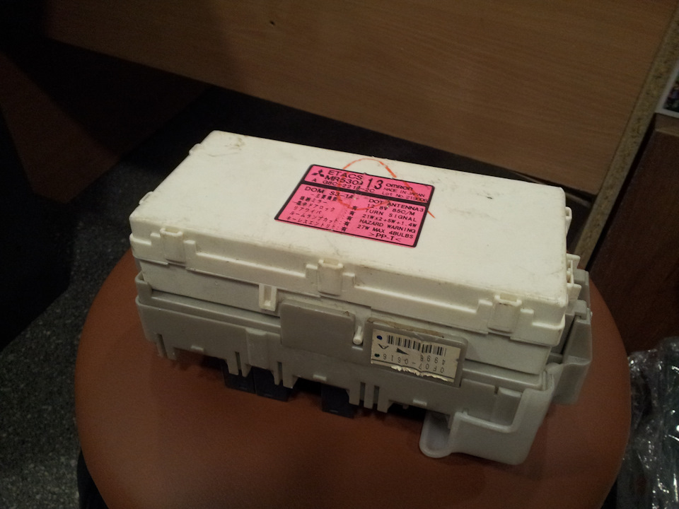 ETACS від Cedia та активація задніх ПТФ Lancer 9 2