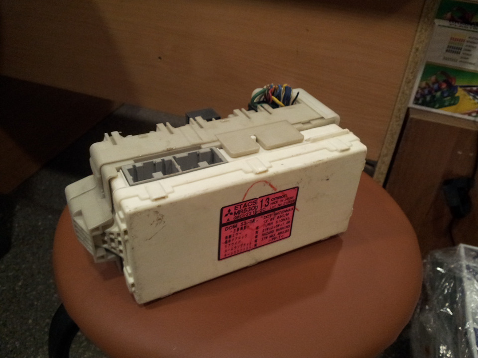 ETACS від Cedia та активація задніх ПТФ Lancer 9 5