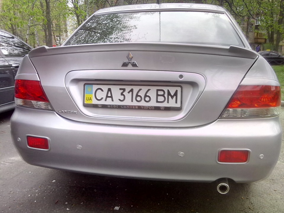 Спойлер, бленда, вії перед+зад 1