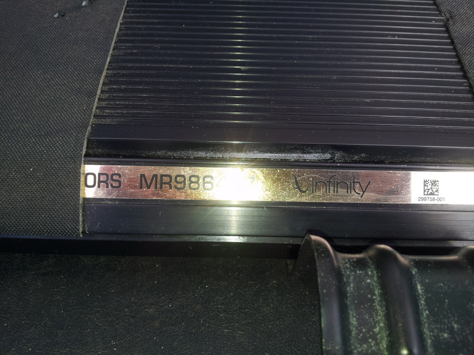 Штатна акустика Mitsubishi Infinity від EVO 8 (ринок США) 4