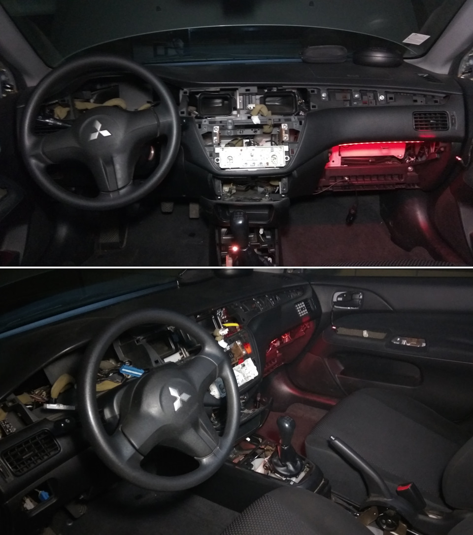 Аквапринт елементів салону Lancer IX. Початок… 2