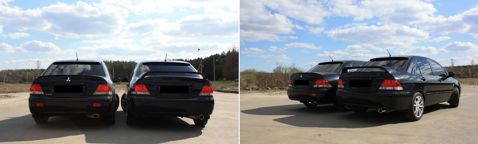 Ліп спойлер (шабля) багажника Lancer IX 2