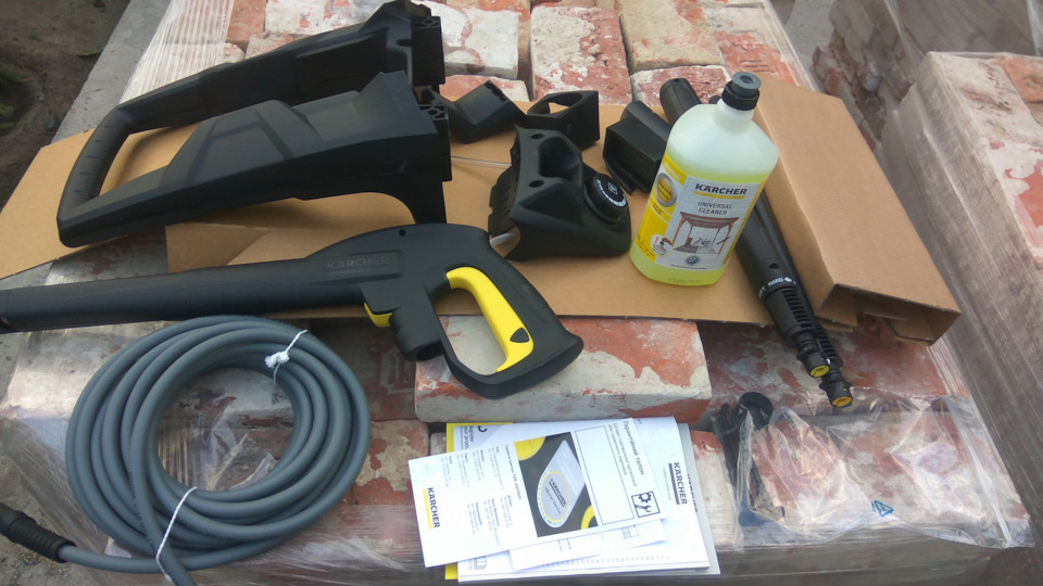 Міні-мийка Karcher K7 + пінокомплект + хімія. 5
