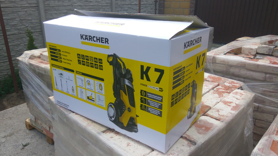 Міні-мийка Karcher K7 + пінокомплект + хімія. 2