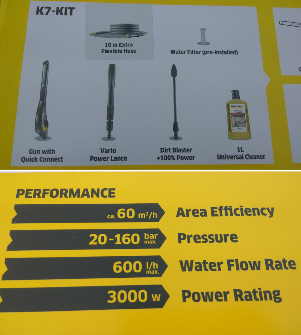 Міні-мийка Karcher K7 + пінокомплект + хімія. 3