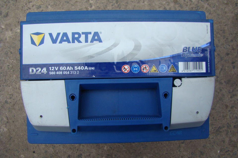 Новий акумулятор – VARTA Blue Dynamic . 4