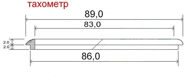 Стайлінг панелі приладів. 2