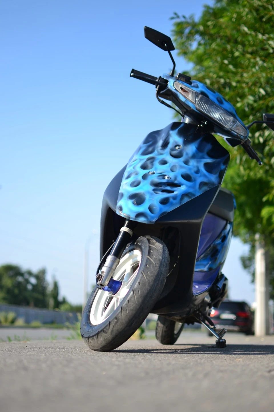 Моя друга японка Honda DIO AF 28 ZX