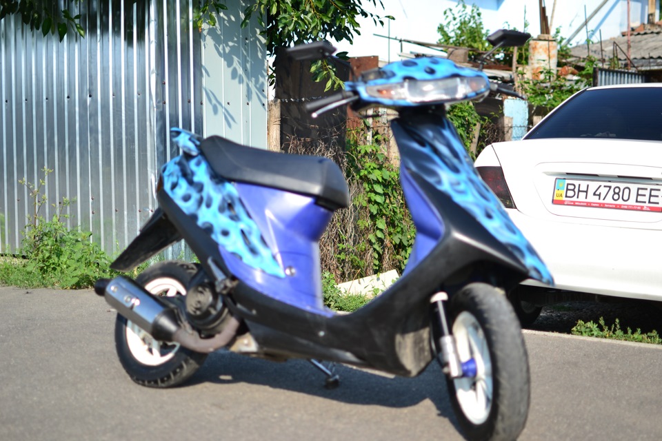 Моя друга японка Honda DIO AF 28 ZX 3