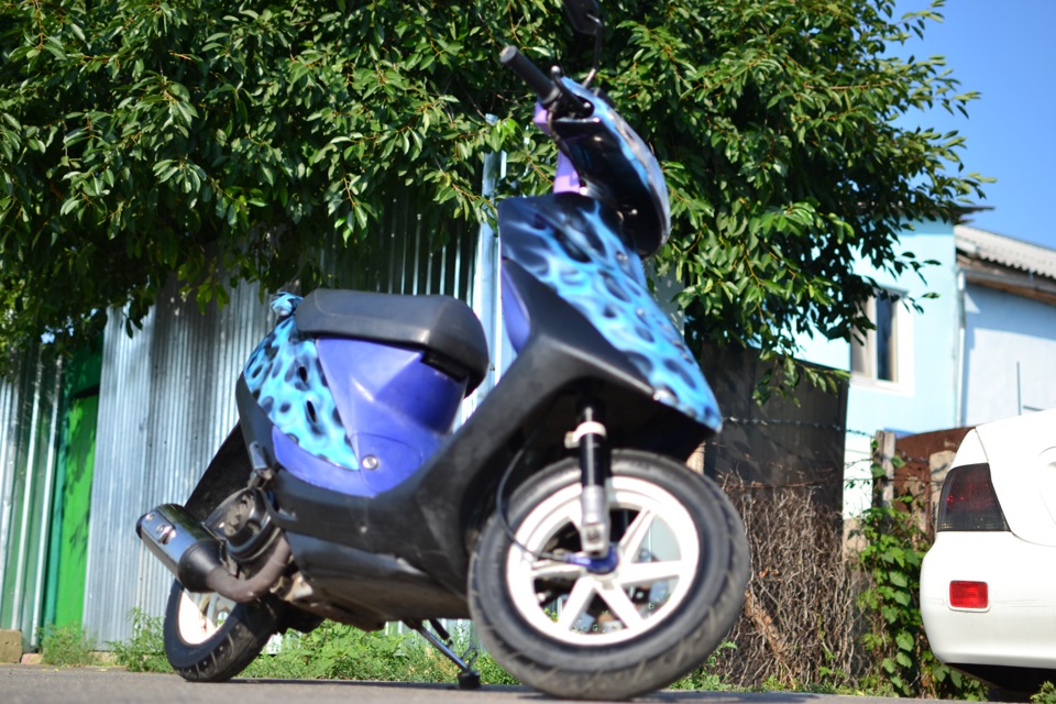 Моя друга японка Honda DIO AF 28 ZX 2