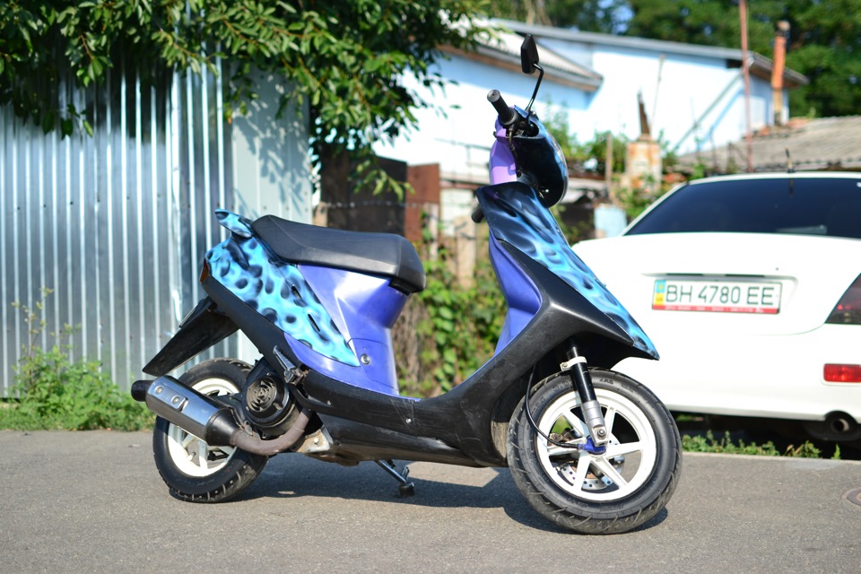 Моя друга японка Honda DIO AF 28 ZX 4